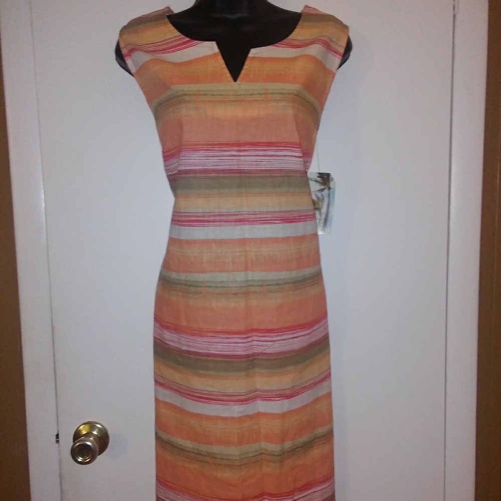 NWT Paradise Shores Sleeveless Dress.